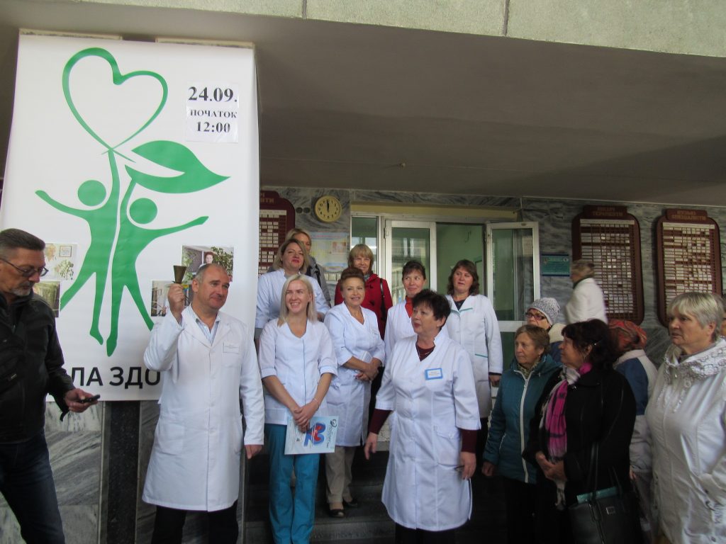 Вчимося не хворіти! 24вересня у КНП «Чернігівська міська лікарня№2» працювала «Школа здоров’я».
