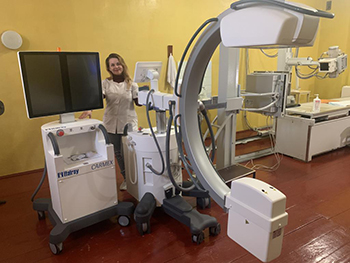В Корюківській лікарні встановлений сучасний рентген апарат.