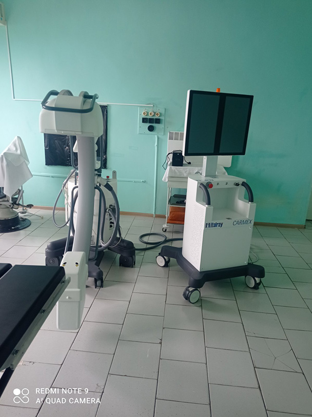 В Бобровицькій лікарні встановлено сучасну рентгенхірургічну систему.
