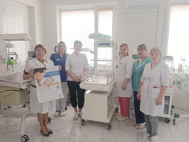 ідділення інтенсивної терапії новонароджених Чернігівського пологового будинку поповнилось сучасним медичним обладнанням.