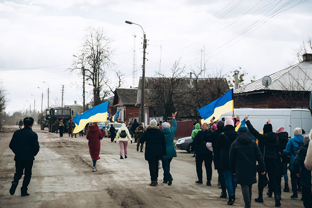 Медичні працівники Городнянської громади відзначили першу річницю початку визволення українських земель від рашистських загарбників.