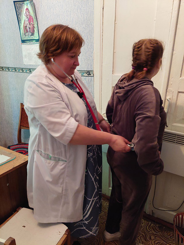 Бобровицькі лікарі провели поглиблений медичний огляд здобувачів освіти Бобровицької громади.