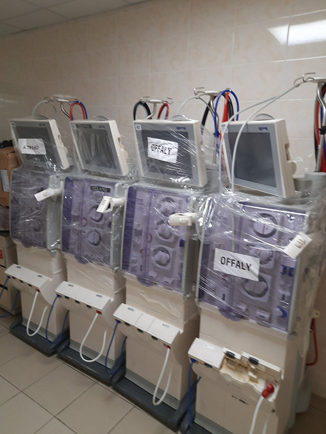 Чернігівська обласна лікарня поповнилась сучасними апаратами гемодіалізу та апаратами штучної вентиляції легень.