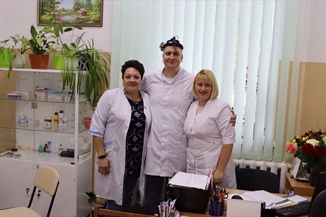 Для проведення оглядів населення віддалених громад Чернігівщини продовжуються виїзди мобільних бригад медичних працівників