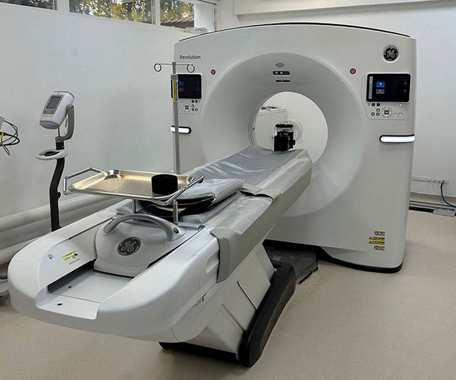 У Чернігівській обласній дитячій лікарні змонтовано сучасний комп’ютерний томограф