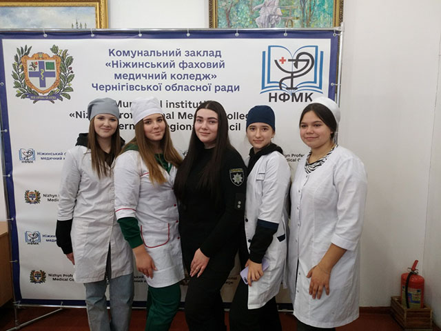 В Ніжинському медичному коледжі проведено ряд заходів в рамках Всеукраїнської акції «16 днів проти насильства»